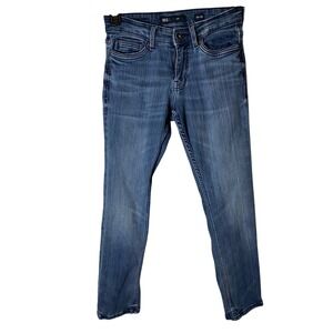 BKE Alec Slim Fit Jeans Mens 28x30 Medium Wash Stretch Denim Blue Pants